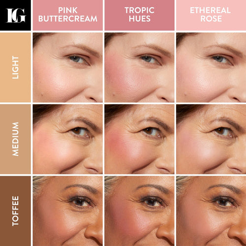 Baked Blush-n-Brighten Marbleized Blush Travel Size