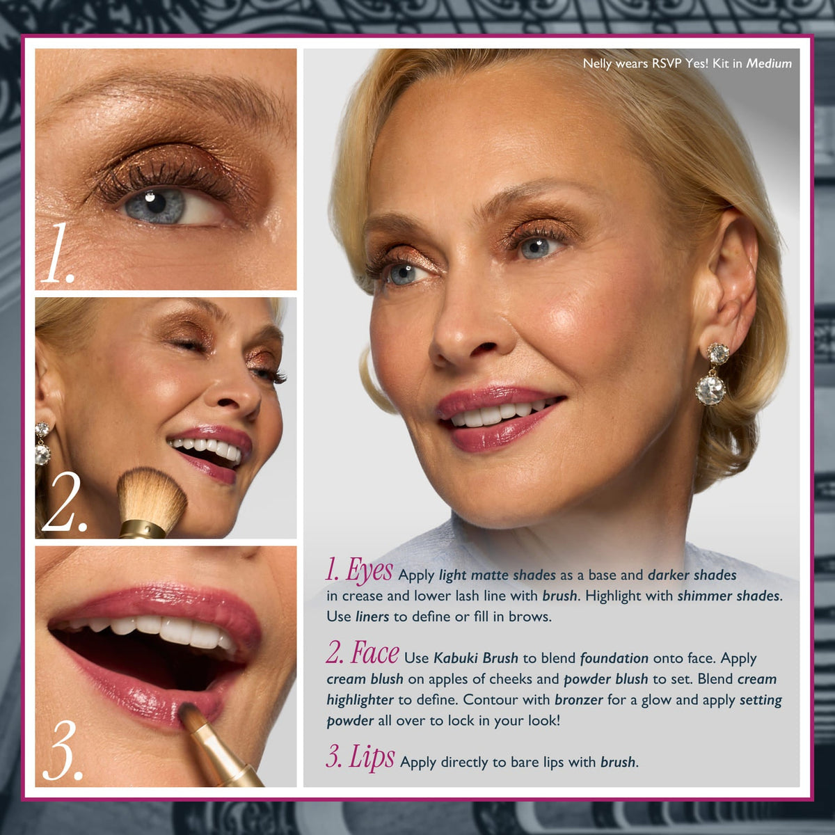 RSVP Yes! Full Face Kit (4 PC)